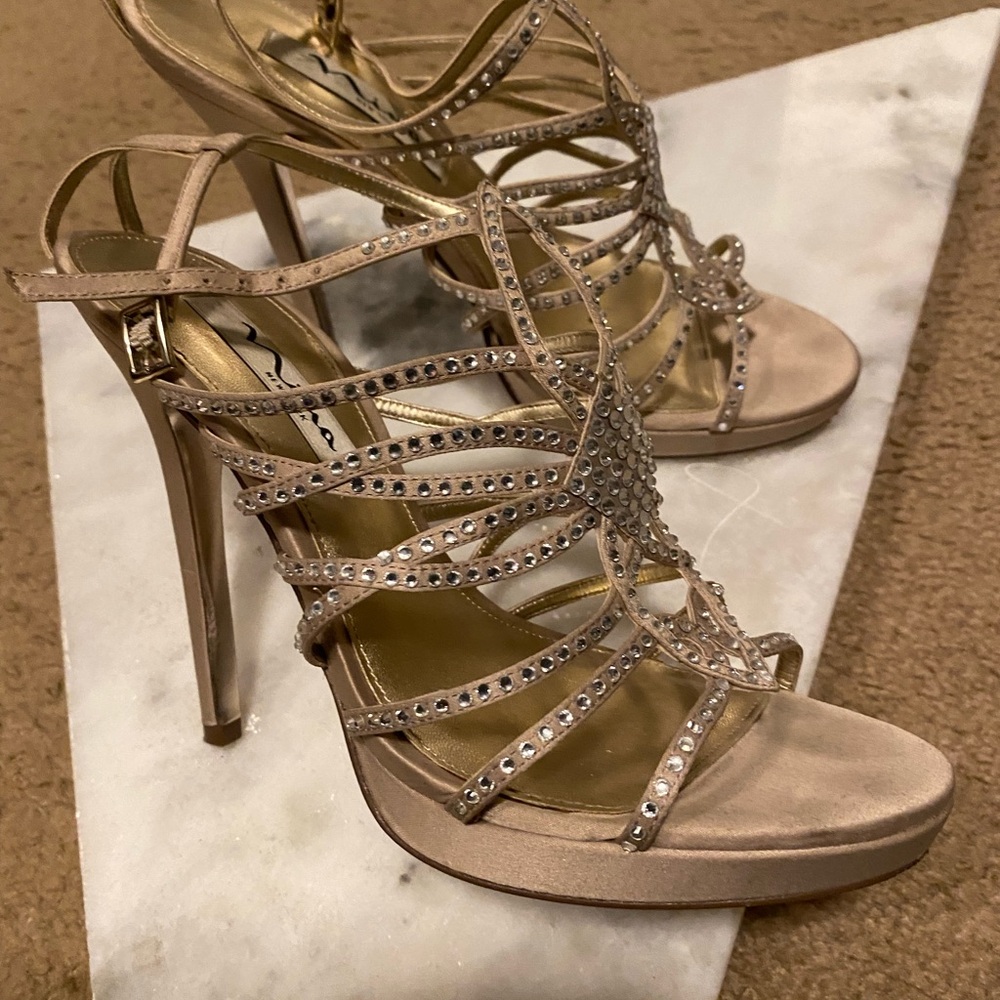 Nina Heels with Rhinestones